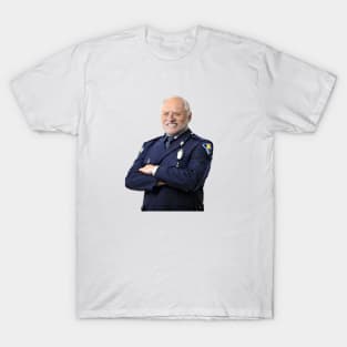 Hide the Pain Harold Police Officer T-Shirt